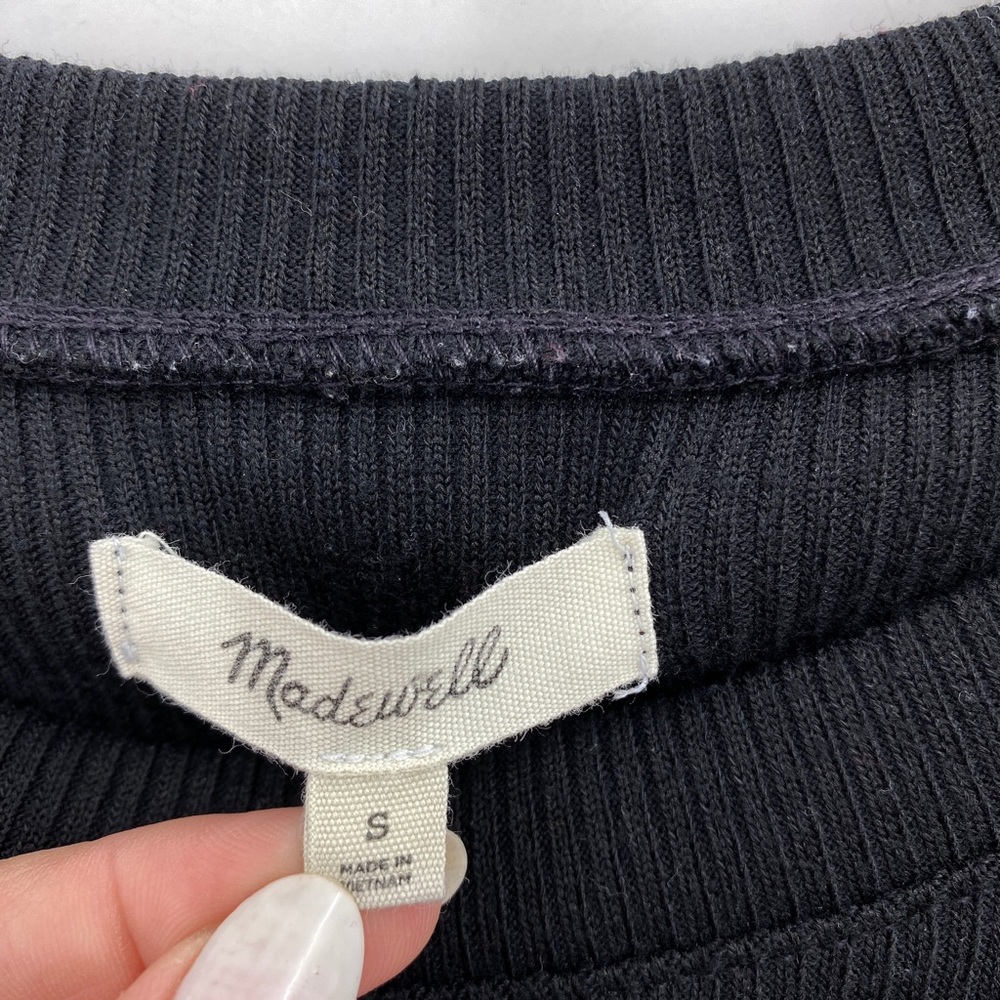 SOLD Madewell Women’s Ribbed Jersey Knit Dress - Picture 8 of 12